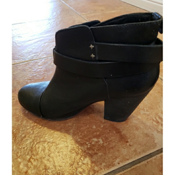 Rag & Bone Harrow booties black leather 35โฆ - Picture 4 of 11